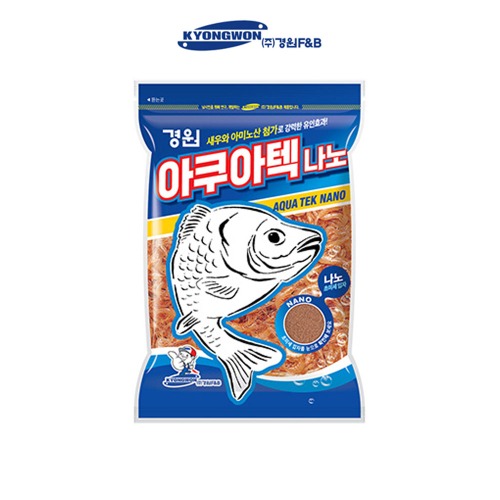 경원 아쿠아텍 나노 신제품 붕어 민물떡밥