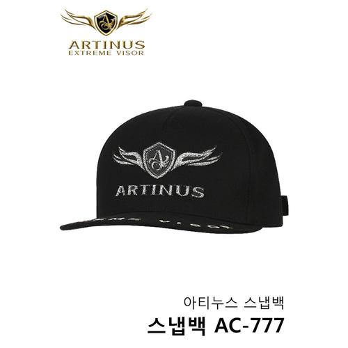 아티누스 스냅백 AC-777 낚시모자 블랙