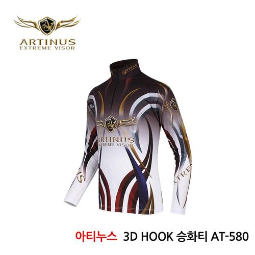 아티누스 3D HOOK 티셔츠 AT-580 낚시복 스포츠웨어