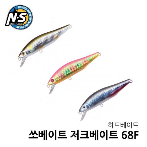 NS 쏘베이트 저크베이트68F 민물루어 쏘가리 계류