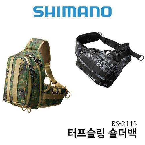 시마노 BS-211S 터프슬링 숄더백 루어가방 낚시가방 보조가방