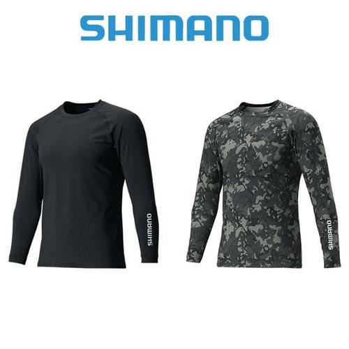 시마노 IN-061Q 선 프로텍션 낚시복 긴팔티 셔츠