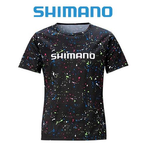 시마노 SH-096T 반팔티 로얄스플래터 티셔츠 낚시의류