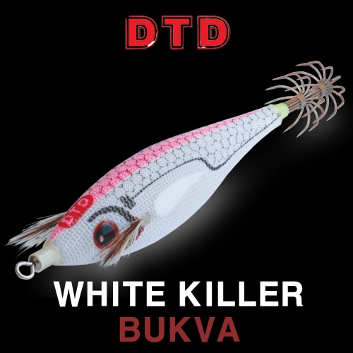 DTD 화이트킬러 부크바 2.5호 쭈꾸미 갑오징어 한치 무늬오징어 에기