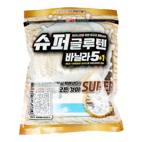 부푸리 슈퍼글루텐 바닐라5+1 민물 붕어 낚시 떡밥